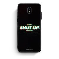 Thumbnail for Samsung J5 2017 OMG ShutUp θήκη από τη Smartfits με σχέδιο στο πίσω μέρος και μαύρο περίβλημα | Smartphone case with colorful back and black bezels by Smartfits