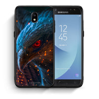 Thumbnail for Θήκη Samsung J7 2017 Eagle PopArt από τη Smartfits με σχέδιο στο πίσω μέρος και μαύρο περίβλημα | Samsung J7 2017 Eagle PopArt case with colorful back and black bezels