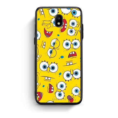 4 - Samsung J7 2017 Sponge PopArt case, cover, bumper
