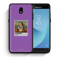 Thumbnail for Θήκη Samsung J7 2017 Monalisa Popart από τη Smartfits με σχέδιο στο πίσω μέρος και μαύρο περίβλημα | Samsung J7 2017 Monalisa Popart case with colorful back and black bezels