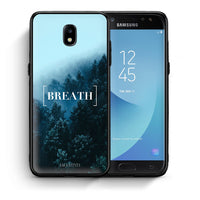Thumbnail for Θήκη Samsung J5 2017 Breath Quote από τη Smartfits με σχέδιο στο πίσω μέρος και μαύρο περίβλημα | Samsung J5 2017 Breath Quote case with colorful back and black bezels
