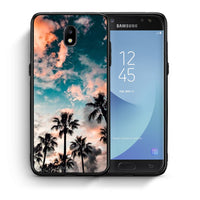 Thumbnail for Θήκη Samsung J5 2017 Sky Summer από τη Smartfits με σχέδιο στο πίσω μέρος και μαύρο περίβλημα | Samsung J5 2017 Sky Summer case with colorful back and black bezels
