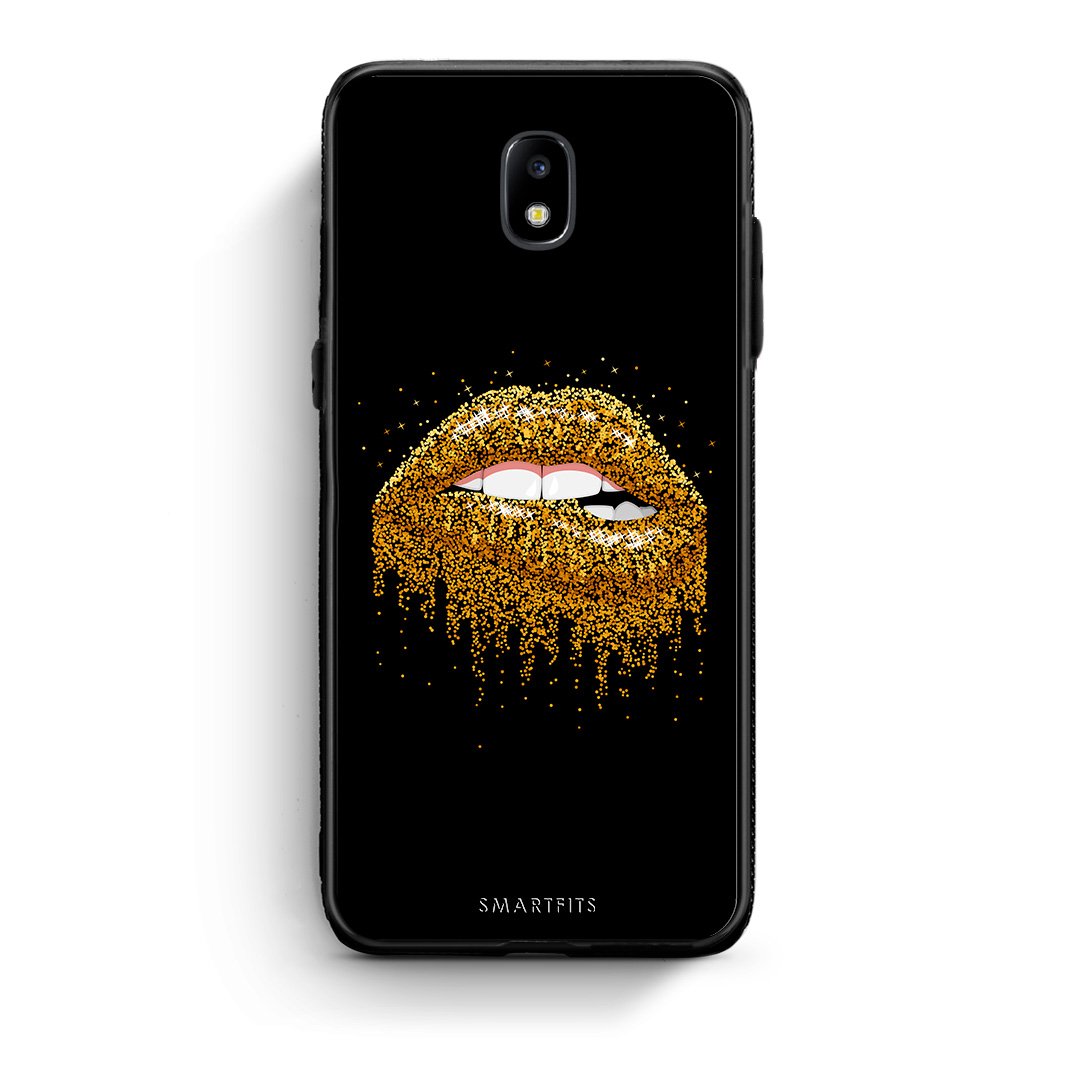 4 - Samsung J7 2017 Golden Valentine case, cover, bumper