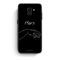 Thumbnail for samsung J6 Aeshetic Love 1 Θήκη Αγίου Βαλεντίνου από τη Smartfits με σχέδιο στο πίσω μέρος και μαύρο περίβλημα | Smartphone case with colorful back and black bezels by Smartfits