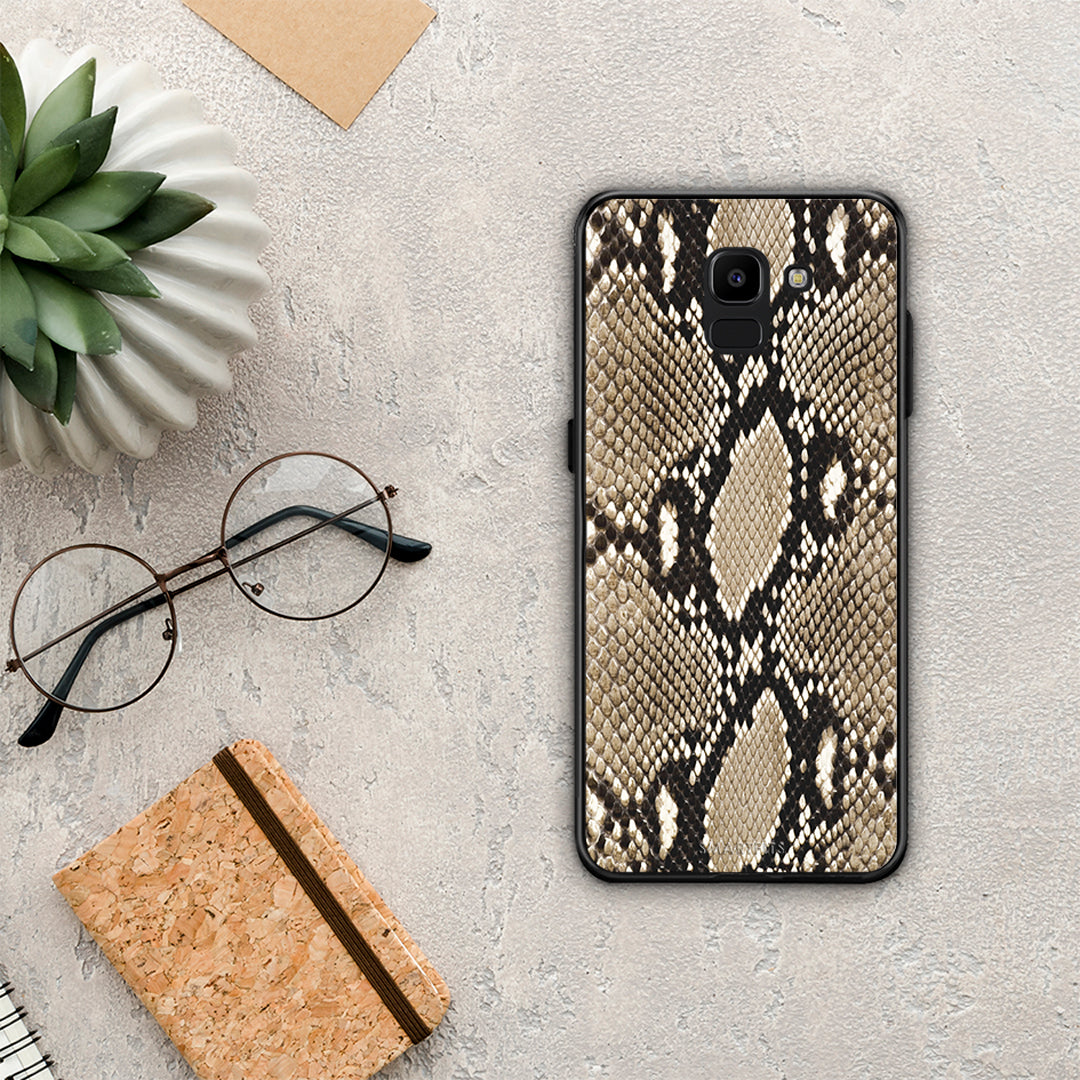 Animal Fashion Snake - Samsung Galaxy J6 θήκη