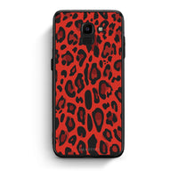 Thumbnail for 4 - samsung Galaxy J6 Red Leopard Animal case, cover, bumper