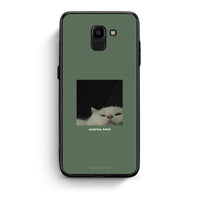 Thumbnail for samsung J6 Bitch Surprise θήκη από τη Smartfits με σχέδιο στο πίσω μέρος και μαύρο περίβλημα | Smartphone case with colorful back and black bezels by Smartfits