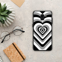 Thumbnail for Black Hearts - Samsung Galaxy J6 θήκη