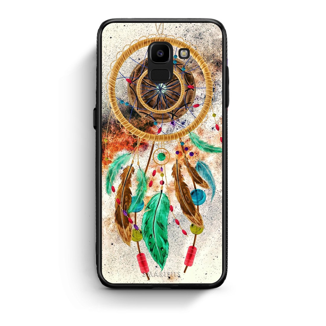 4 - samsung J6 DreamCatcher Boho case, cover, bumper