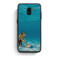 Thumbnail for samsung J6 Clean The Ocean Θήκη από τη Smartfits με σχέδιο στο πίσω μέρος και μαύρο περίβλημα | Smartphone case with colorful back and black bezels by Smartfits