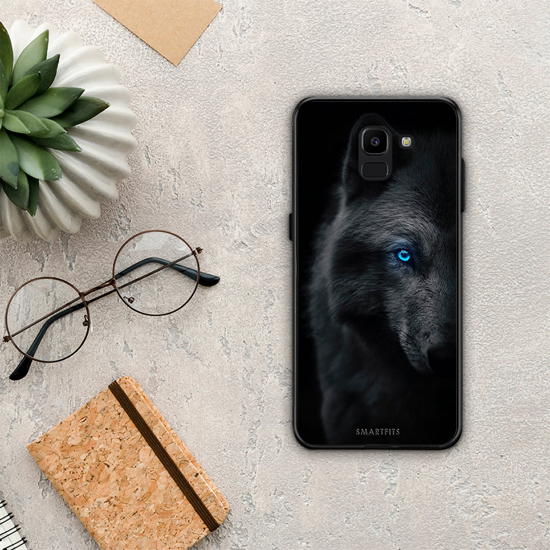 Dark Wolf - Samsung Galaxy J6 θήκη