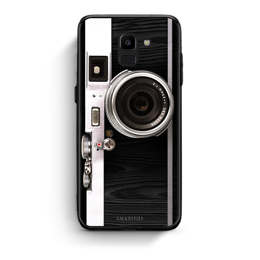 samsung J6 Emily In Paris θήκη από τη Smartfits με σχέδιο στο πίσω μέρος και μαύρο περίβλημα | Smartphone case with colorful back and black bezels by Smartfits