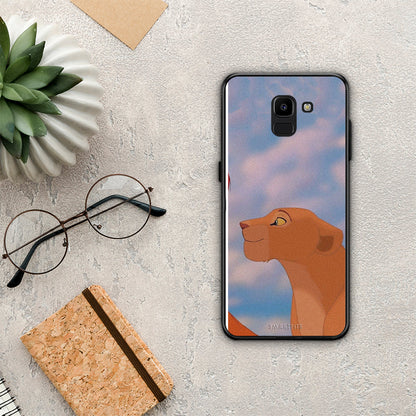 Lion Love 2 - Samsung Galaxy J6 θήκη