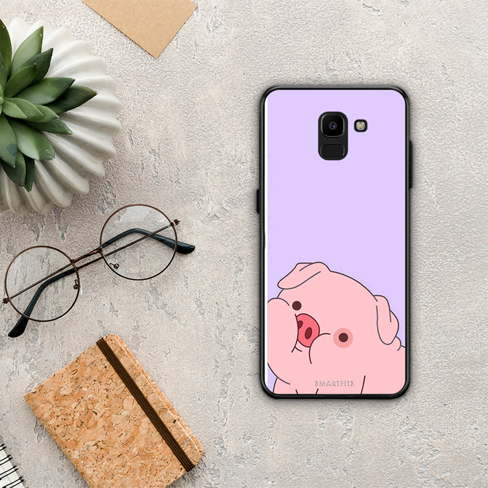 Pig Love 2 - Samsung Galaxy J6 θήκη