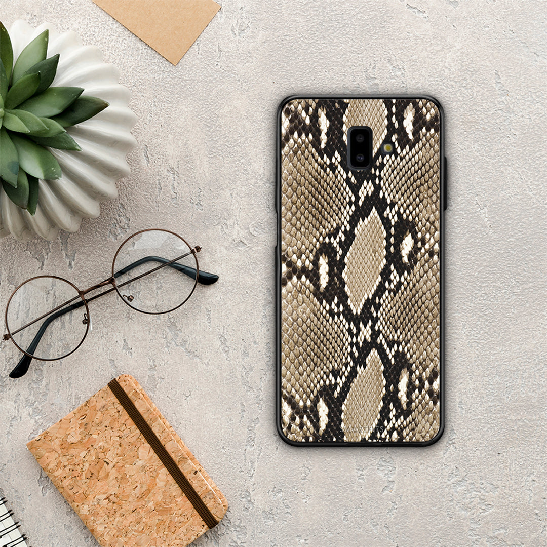 Animal Fashion Snake - Samsung Galaxy J6+ θήκη