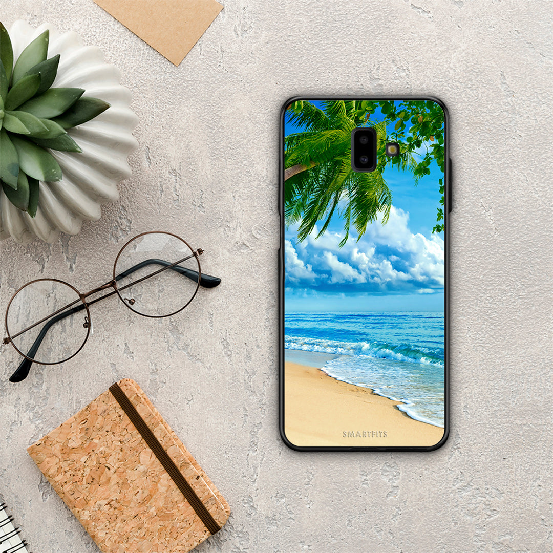 Beautiful Beach - Samsung Galaxy J6+ θήκη