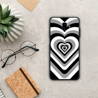 Thumbnail for Black Hearts - Samsung Galaxy J6+ θήκη