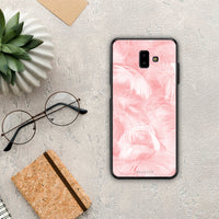 Thumbnail for Boho Pink Feather - Samsung Galaxy J6+ θήκη