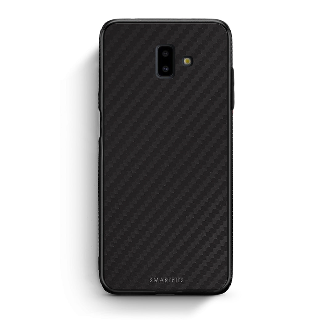 samsung J6+ Carbon Black θήκη από τη Smartfits με σχέδιο στο πίσω μέρος και μαύρο περίβλημα | Smartphone case with colorful back and black bezels by Smartfits