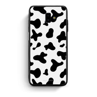 Thumbnail for samsung J6+ Cow Print θήκη από τη Smartfits με σχέδιο στο πίσω μέρος και μαύρο περίβλημα | Smartphone case with colorful back and black bezels by Smartfits