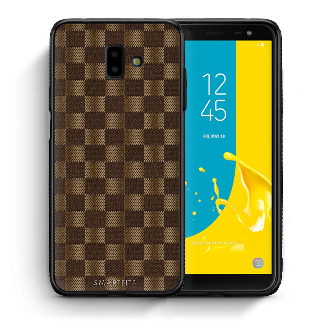 Θήκη Samsung J6+ Glamour Designer από τη Smartfits με σχέδιο στο πίσω μέρος και μαύρο περίβλημα | Samsung J6+ Glamour Designer case with colorful back and black bezels
