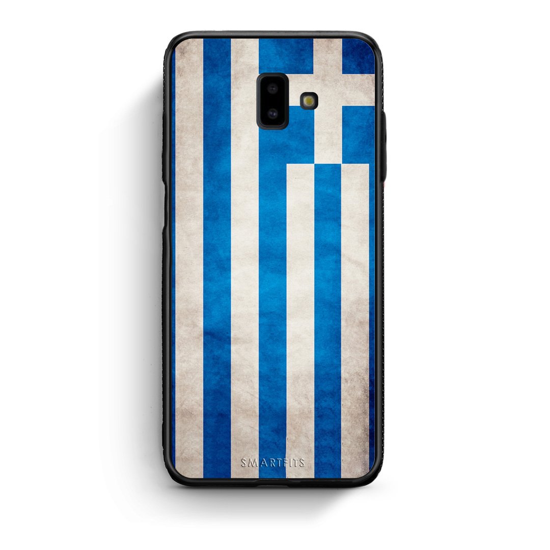 4 - samsung J6+ Greece Flag case, cover, bumper