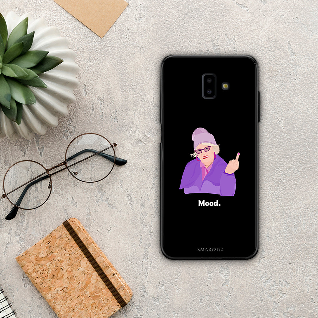 Grandma Mood Black - Samsung Galaxy J6+ θήκη