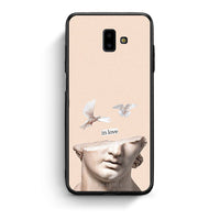 Thumbnail for samsung J6+ In Love θήκη από τη Smartfits με σχέδιο στο πίσω μέρος και μαύρο περίβλημα | Smartphone case with colorful back and black bezels by Smartfits