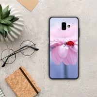 Thumbnail for Ladybug Flower - Samsung Galaxy J6+ θήκη