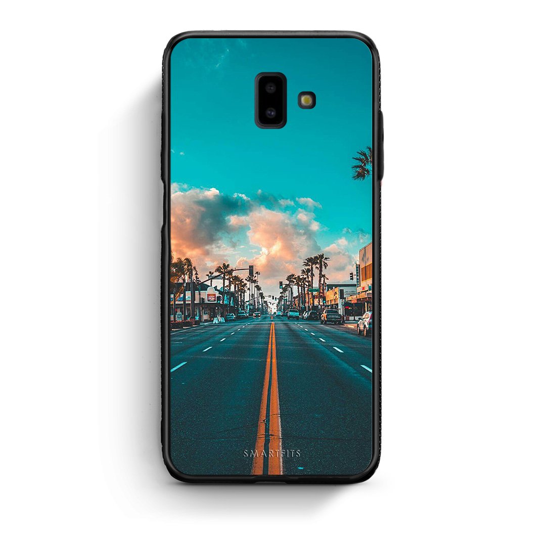 4 - samsung J6+ City Landscape case, cover, bumper