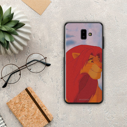 Lion Love 1 - Samsung Galaxy J6+ θήκη