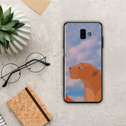 Lion Love 2 - Samsung Galaxy J6+ θήκη