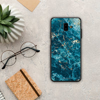 Thumbnail for Marble Blue - Samsung Galaxy J6+ θήκη