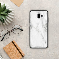 Thumbnail for Marble White - Samsung Galaxy J6+ θήκη