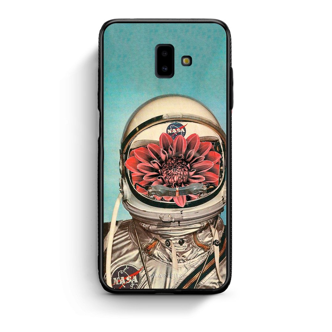 samsung J6+ Nasa Bloom θήκη από τη Smartfits με σχέδιο στο πίσω μέρος και μαύρο περίβλημα | Smartphone case with colorful back and black bezels by Smartfits