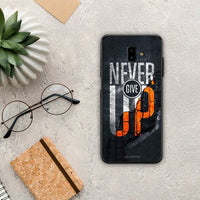 Thumbnail for Never Give Up - Samsung Galaxy J6+ θήκη
