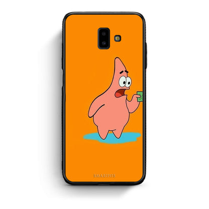 samsung J6+ No Money 1 Θήκη Αγίου Βαλεντίνου από τη Smartfits με σχέδιο στο πίσω μέρος και μαύρο περίβλημα | Smartphone case with colorful back and black bezels by Smartfits