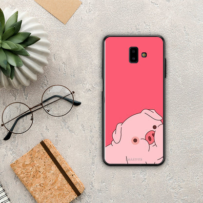 Pig Love 1 - Samsung Galaxy J6+ θήκη
