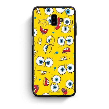 4 - samsung J6+ Sponge PopArt case, cover, bumper