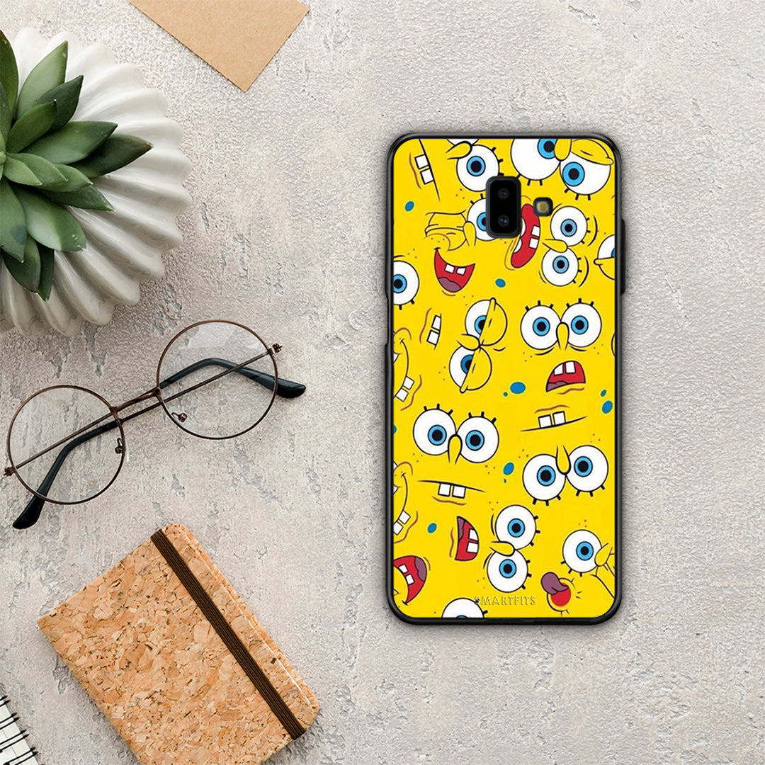 PopArt Sponge - Samsung Galaxy J6+ θήκη