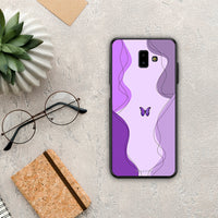Thumbnail for Purple Mariposa - Samsung Galaxy J6+ θήκη
