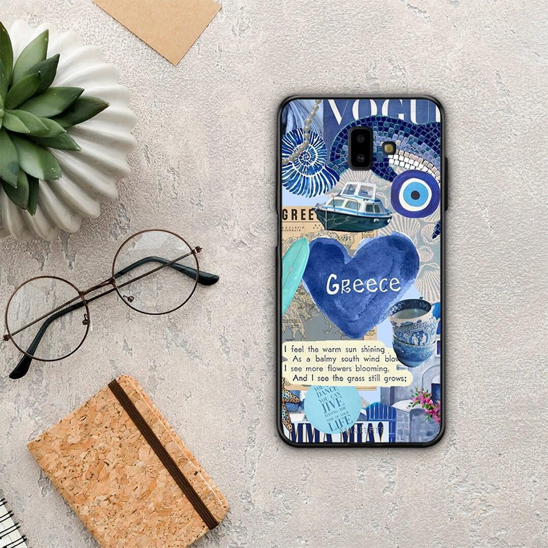 Summer In Greece - Samsung Galaxy J6+ θήκη