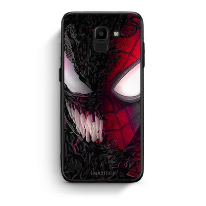 4 - samsung J6 SpiderVenom PopArt case, cover, bumper