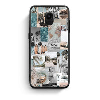 Thumbnail for samsung J6 Retro Beach Life Θήκη από τη Smartfits με σχέδιο στο πίσω μέρος και μαύρο περίβλημα | Smartphone case with colorful back and black bezels by Smartfits