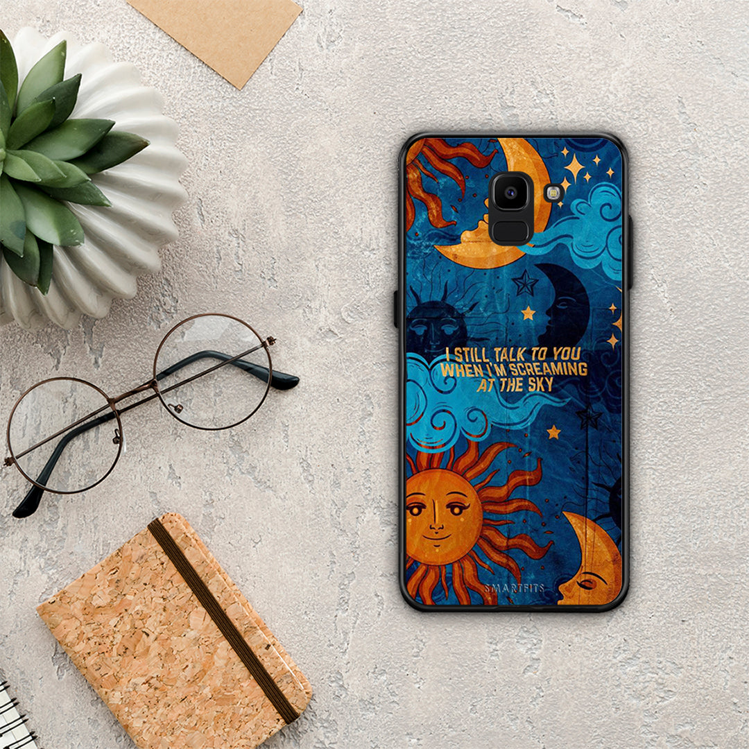 Screaming Sky - Samsung Galaxy J6 θήκη