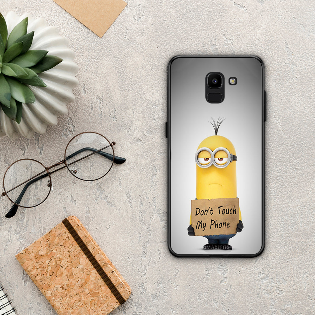 Text Minion - Samsung Galaxy J6 θήκη