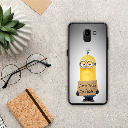 Text Minion - Samsung Galaxy J6 θήκη