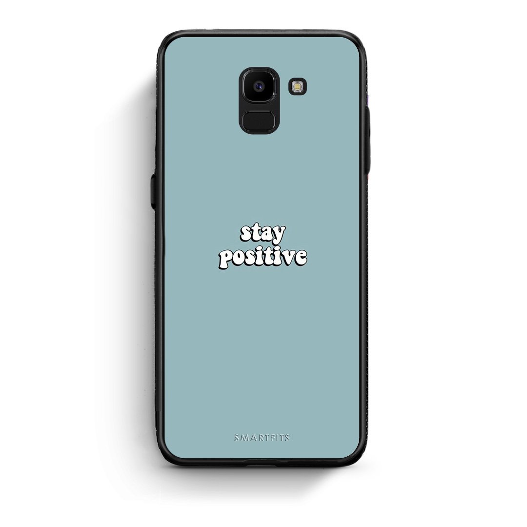 4 - samsung J6 Positive Text case, cover, bumper