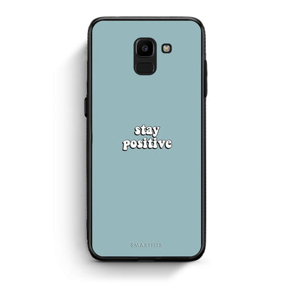 4 - samsung J6 Positive Text case, cover, bumper