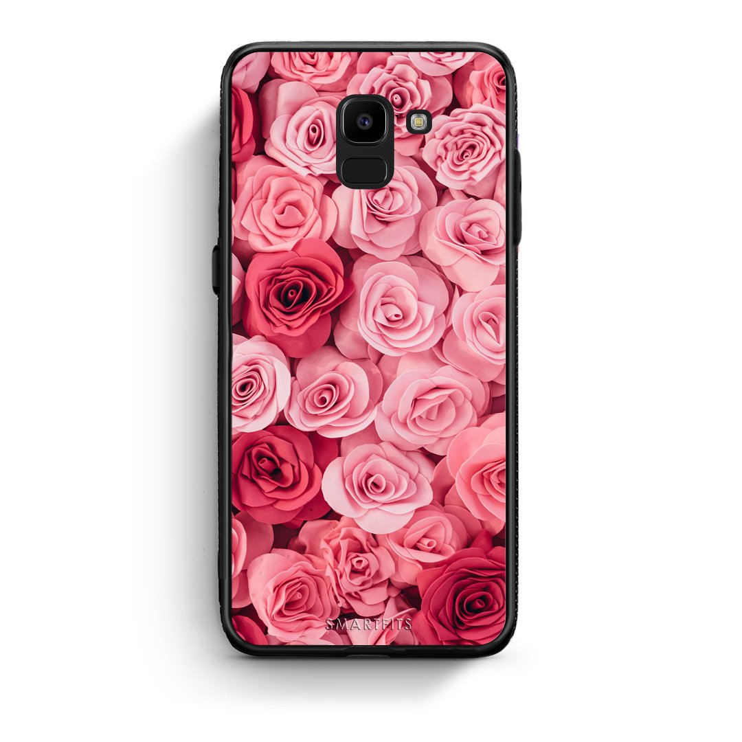 4 - samsung J6 RoseGarden Valentine case, cover, bumper
